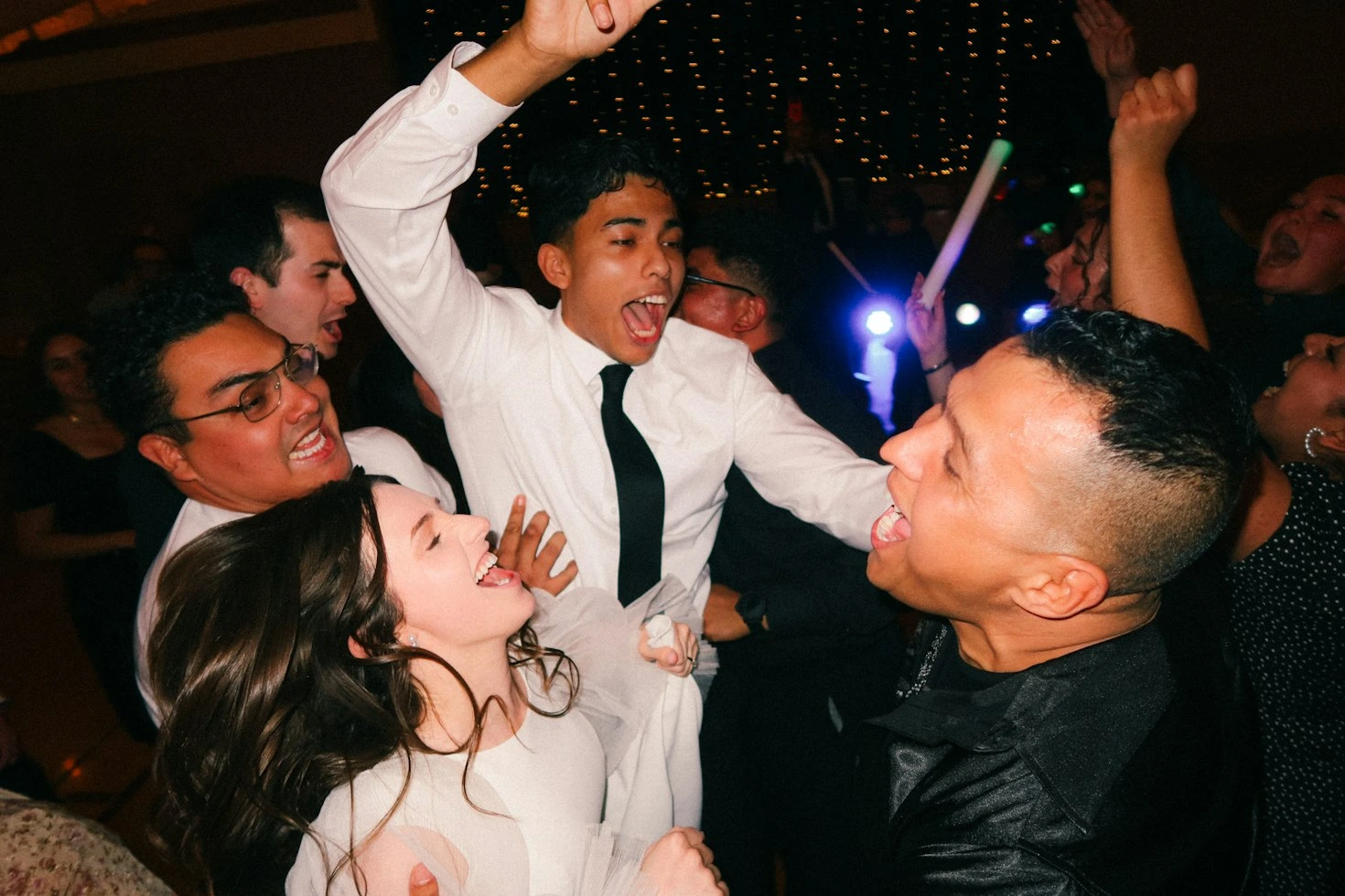 Guests enjoying an event together