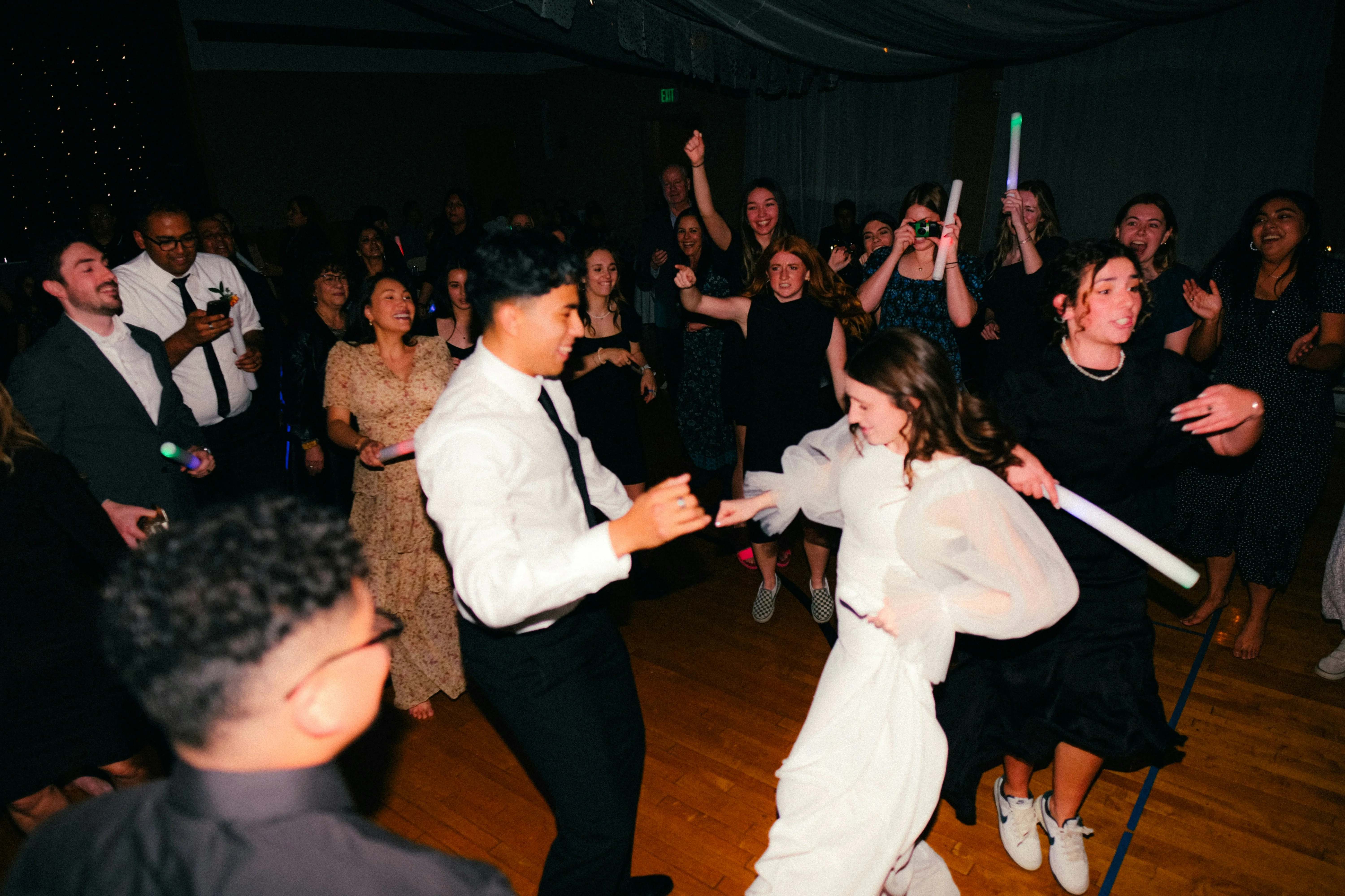Guests spending time together during an event